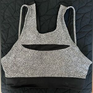 Lululemon Run The Day Dark Starlight Sports Bra